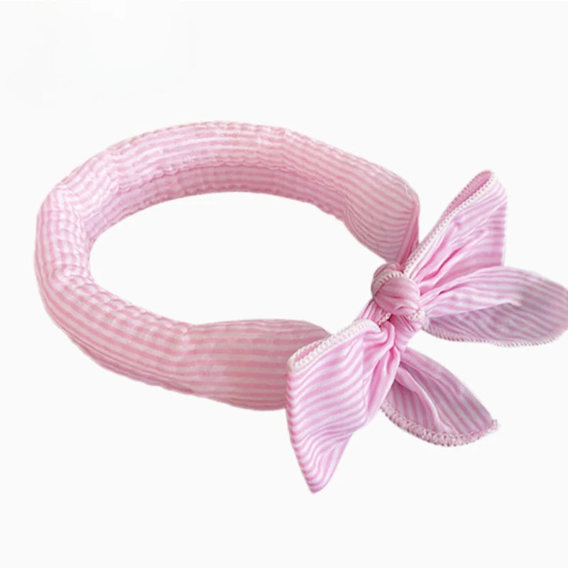 1pc Universal Summer Pet Cooling Ice Scarf,Dog & Cat Neck Collar,Physical Heatstroke Prevention Cool Towel,Outdoor Ice Neck Ring Oasis Select Pink