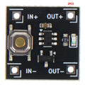 1/2/3pcs Bistable Switch Module Of Continuous Load 2A DC2.2-5V 0.5uA Low Power Micro One Key Switch Oasis Select 2PCS