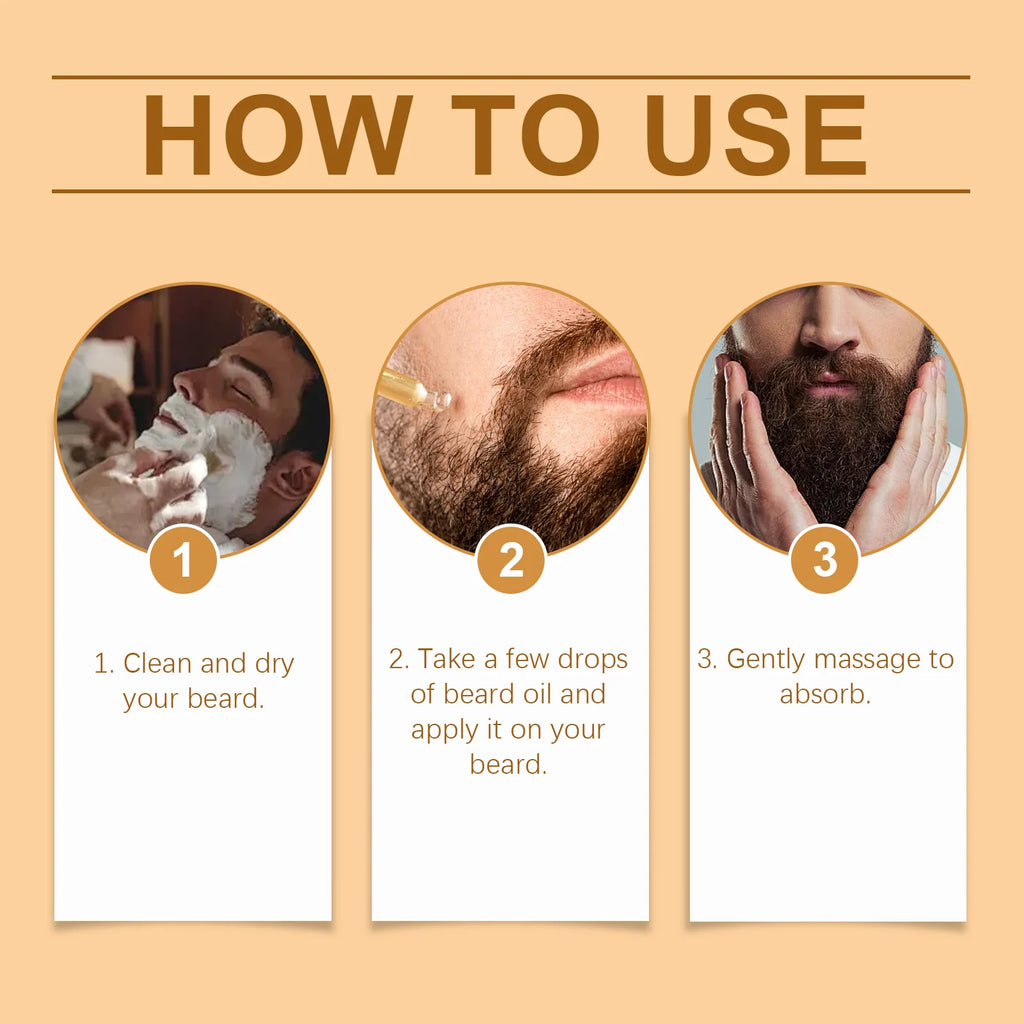 Men's Beard Oil – Argan & Mineral Oil Daily Moisturizer 30ml Beard Oil Oasis Select