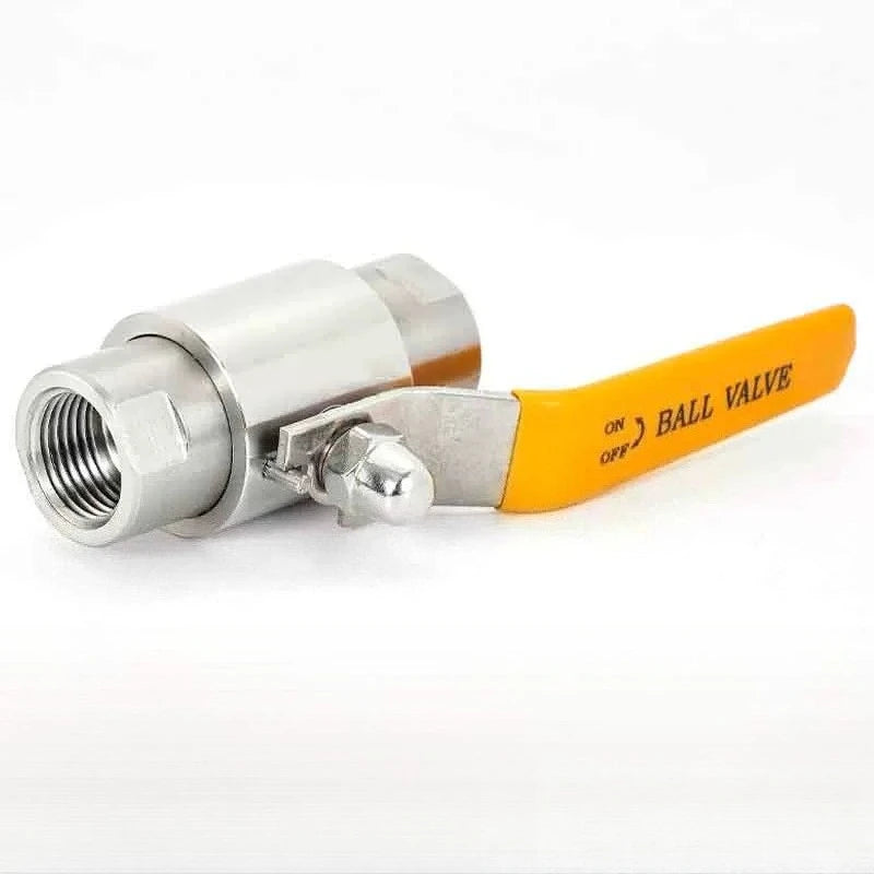 Stainless Steel 304 Ball Valve 2 3 4 6 Points DN8 10 15 20 25 High Pressure Straight Through with Double Internal Thread Oasis Select