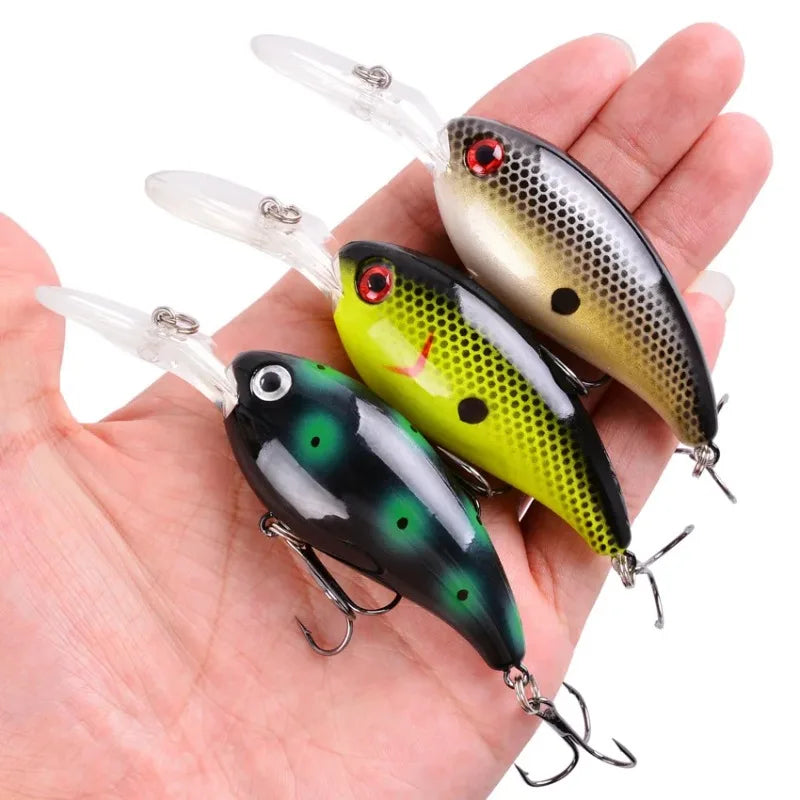2026 10CM/15G Mini Crank Fishing Lure Set 3/5/8PCS Random High Quality Swimbait Wobble Biomimetic Artificial Bait for Angling ﻿ Oasis Select