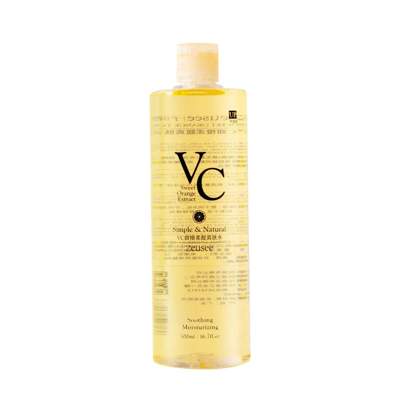 VC Toner Refreshing Hydrating Rejuvenating Skin Wet Compress Essence Moisturizing Water Lotion 500ml Oasis Select