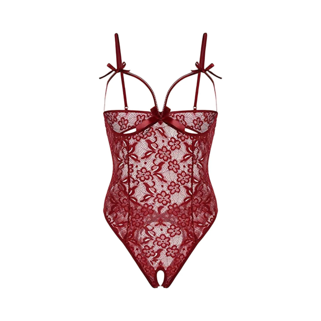 Women's Sexy Lace Babydoll Lingerie Set – Plus Size Sleepwear Lace Babydoll Lingerie Oasis Select