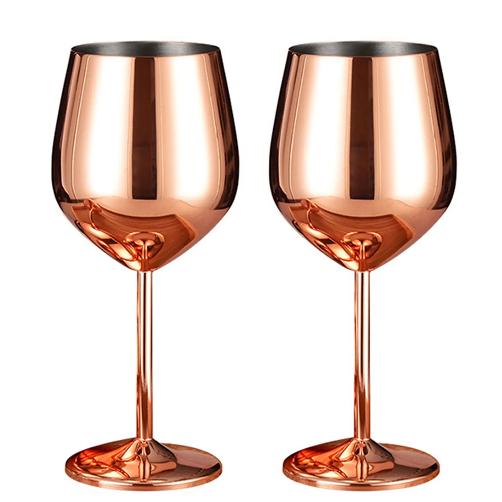 Shatterproof Stainless Steel Wine Glasses | Cocktail & Champagne