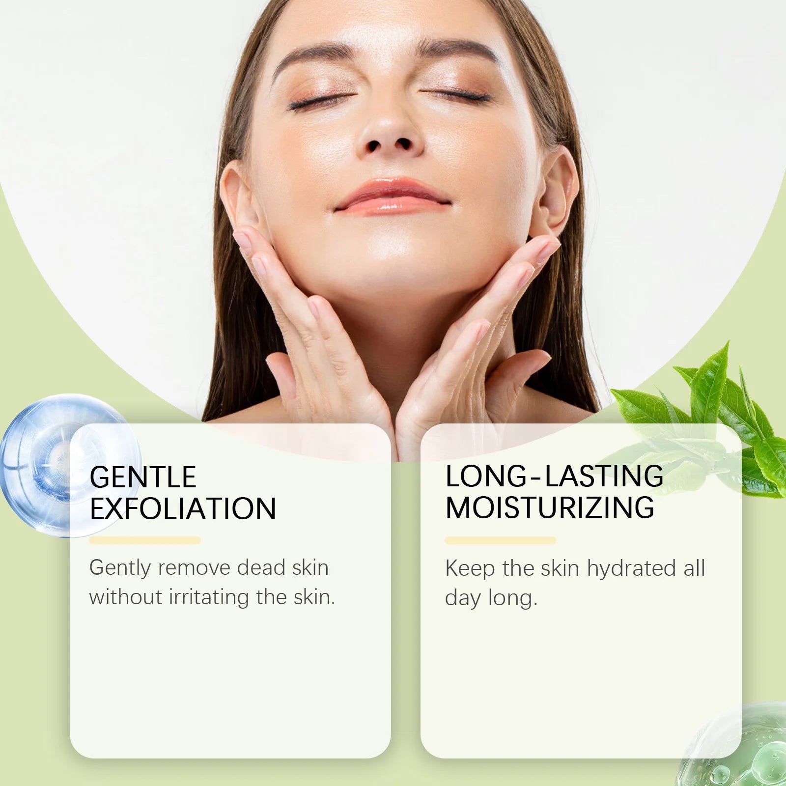 Hoygi Green Tea Facial Scrub – Pore Cleansing & Exfoliator Facial Exfoliating Scrub Oasis Select