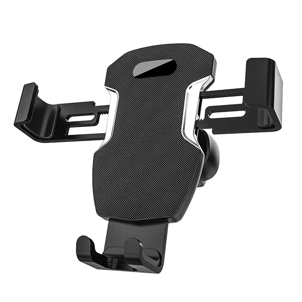 Universal Car Phone Mount – Round Air Vent, One-Hand Gravity Lock
