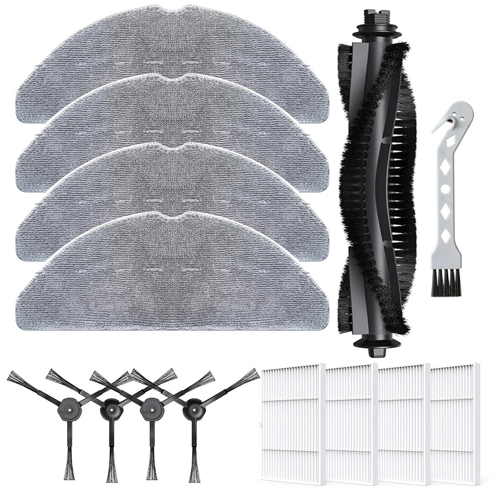 Replacement Main Side Brush Filter Mop Cloth Kit For Lubluelu B40 / B40 Plus Vacuum Cleaner Accessories Oasis Select A