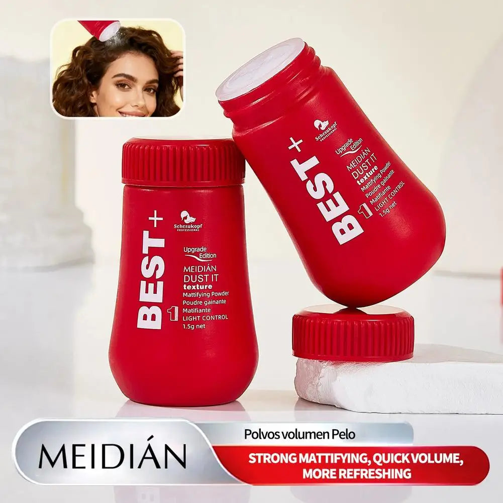 1/2PCs Fluffy Hair Powder Hair Volumizer And Texture Powder Matte Powder Oil-absorbing Powder Men Women Hair Styling No-Wash Oasis Select