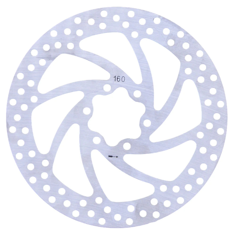 160MM Disc Disc Brake For Outdoor Cycling Carbon Steel Material High Hardness Lightweight Design Standard 6-Hole Oasis Select