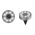 8 LED Solar Ground Light IP68 Waterproof | Auto On/Off