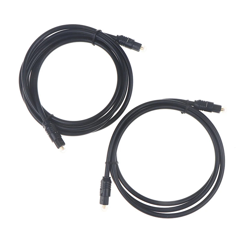 1/2Pcs Digital Audio Output Cable Optical Audio Toslink Cable OD 4.0 Mm 1Meter/2Meter Connection Power Amplifier Cable Oasis Select