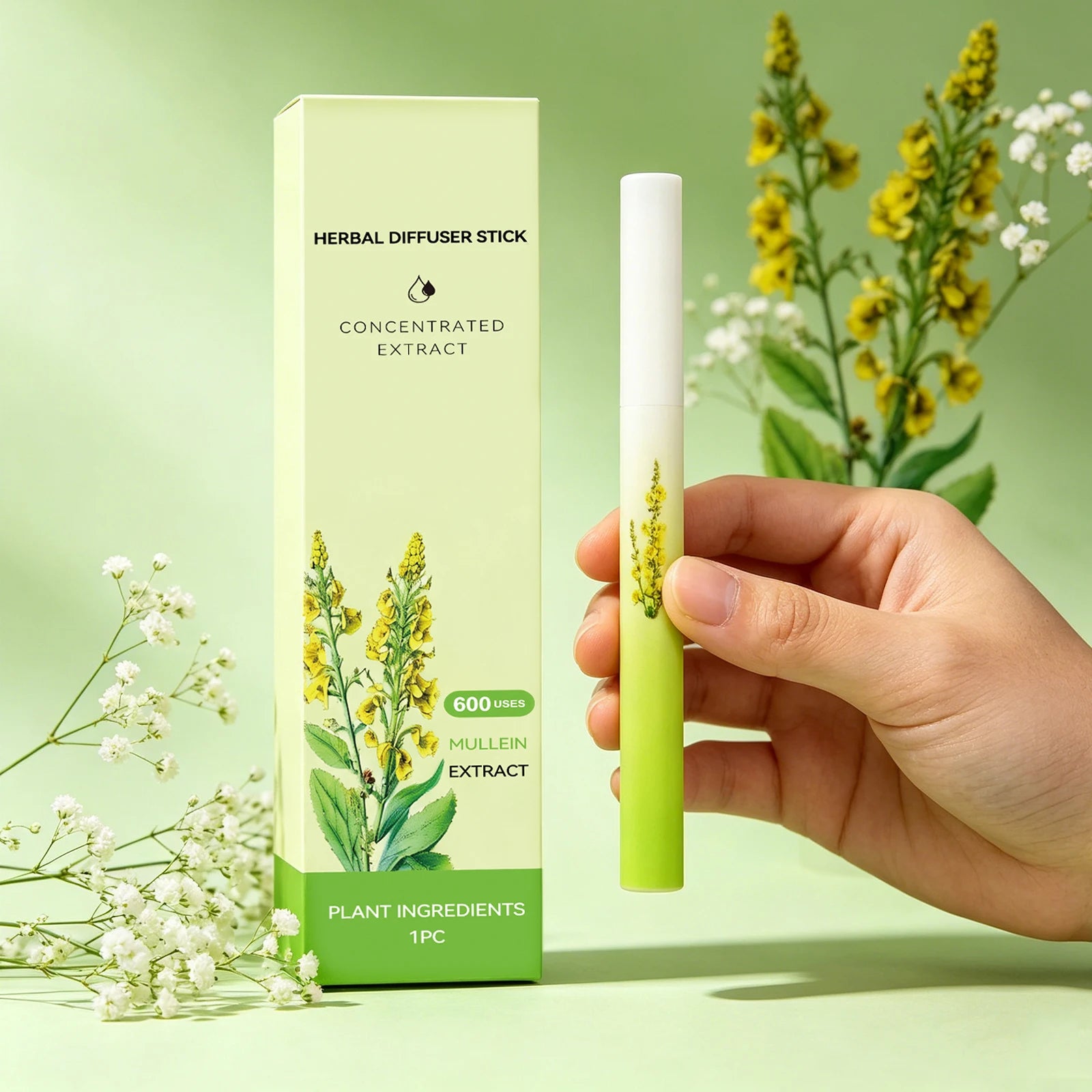 Herbal Diffuser Pen Lung Purifier Protect Liver Lung Cleansing Improving Breathing Plant Extracts Health Care Energy Bar Stick Oasis Select