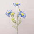 Simulation Wheel Peak Chrysanthemum Silk Imitation Persian Chrysanthemum Artificial Chrysanthemum Vivid For Mantelpiece Living Oasis Select Blue