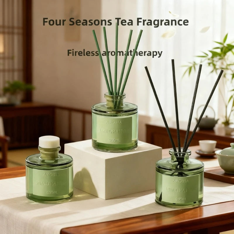 1PC 50ml Reed Diffuser Gift Set Home Fragrance Oil with Reed Sticks Home Air Freshener Essential Oil for Bathroom Accessories Oasis Select