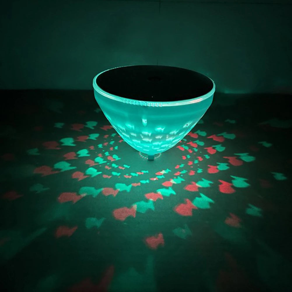 Solar Floating Pool Light – RGB 5-Mode LED Pond Lamp