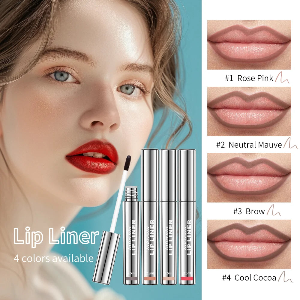 Lipliner Lip Volumizer Set Highly Pigmented Lip Liner Matte Finish Visibly Plumping Deeply Hydration Lip Volumizer Lipliner Kit Oasis Select