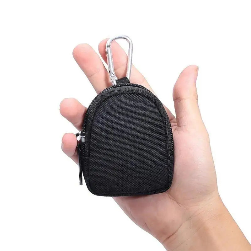 Tactical Canvas Key Bag & Coin Wallet – Compact EDC Pouch