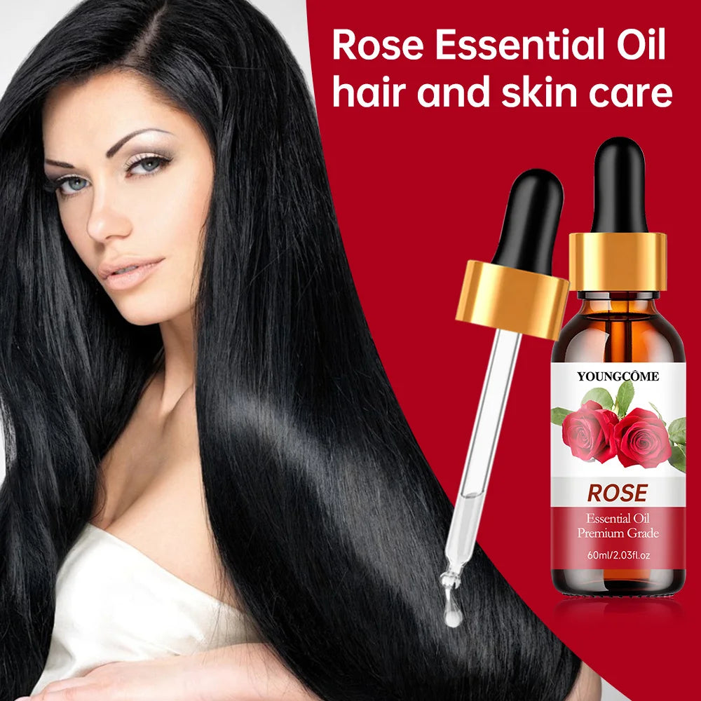 Rosehip Essential Oil – Hair, Face & Body Moisturizing Oil