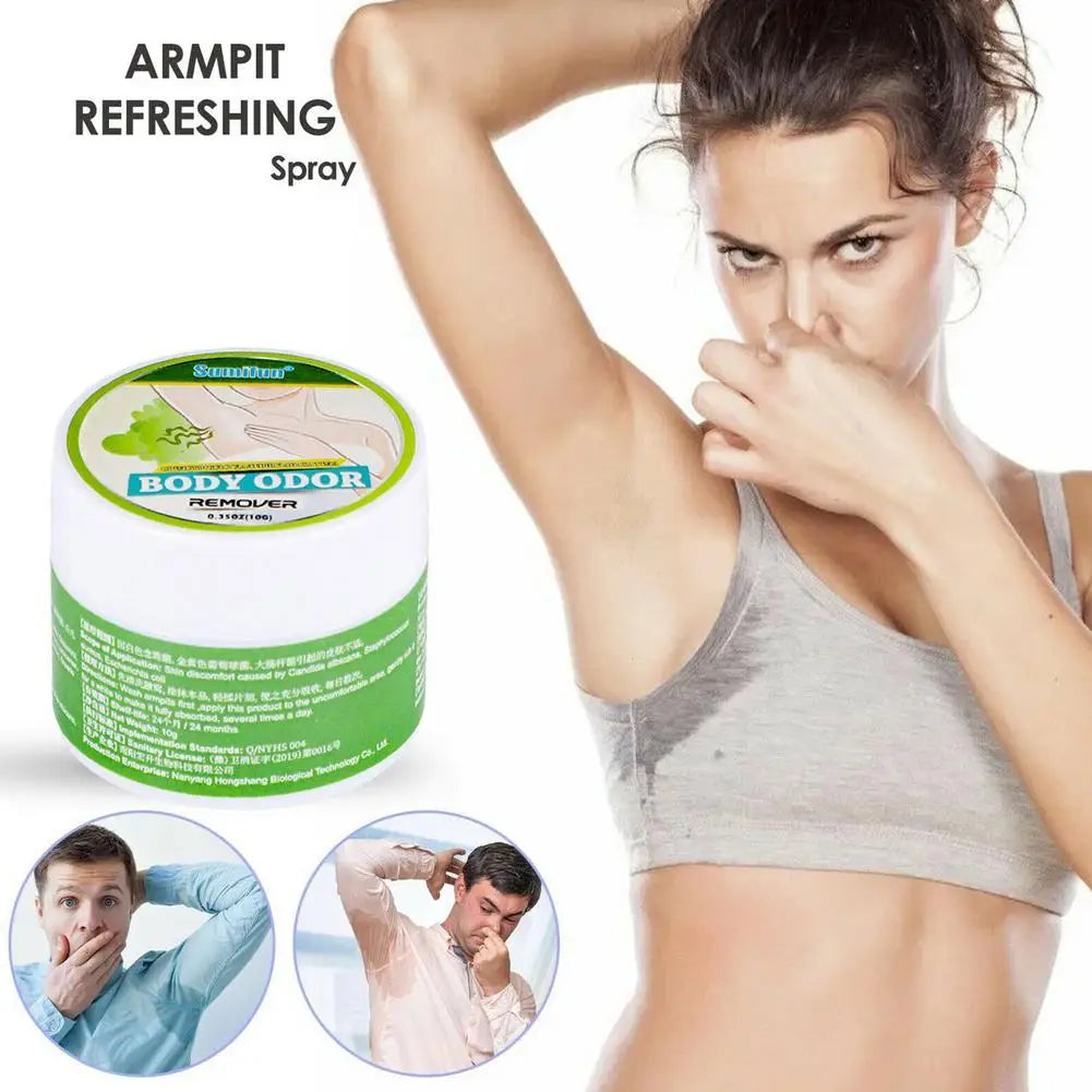 Underarm Deodorant Cream Antiperspirant Deodorant Remove Foot Odor Body Odor Refreshing Body Mist Dry Non-Tacky Oasis Select