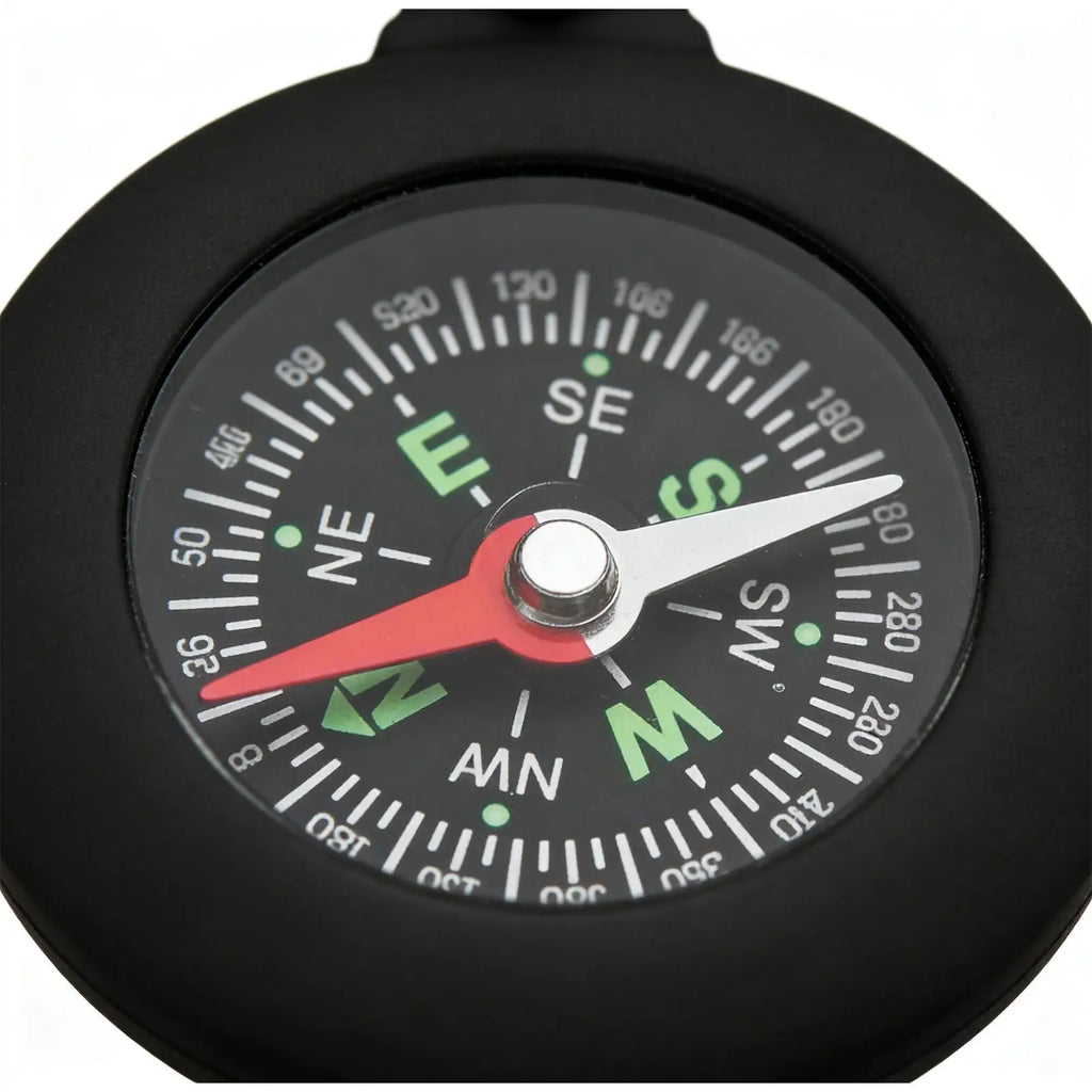 Portable Compass for Hiking Compact Waterproof Survival Compass with Carabiner Clip Compass for Camping Hiking Traveling Oasis Select