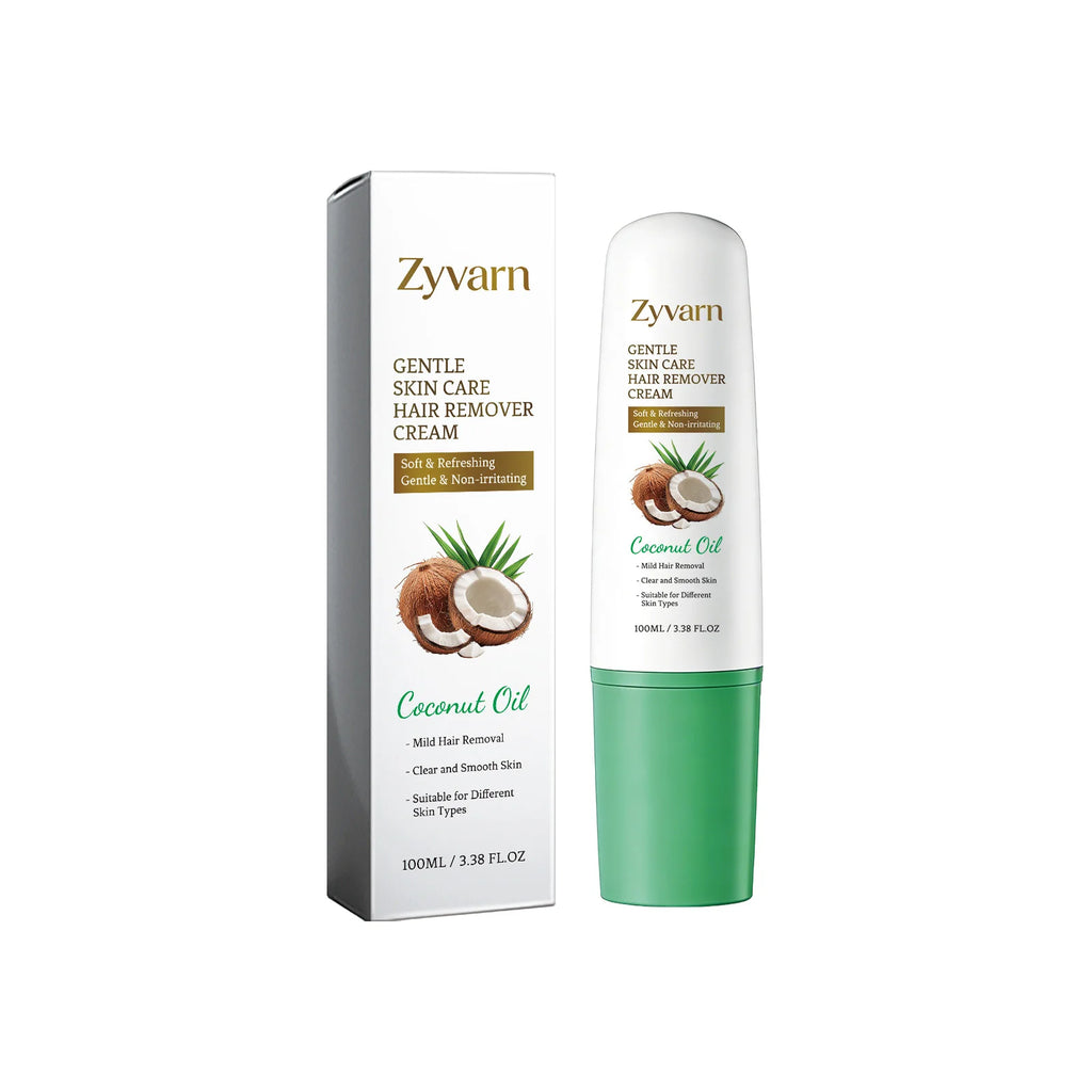 Soothing Hair Removal Cream Coconut Oil Moisturize Formula Painless