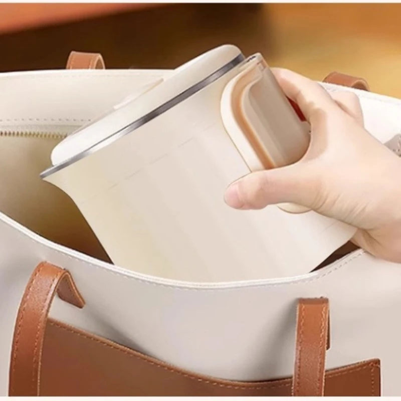 Portable Folding Electric Kettle – Travel, Eggs & Noodles 1–2L