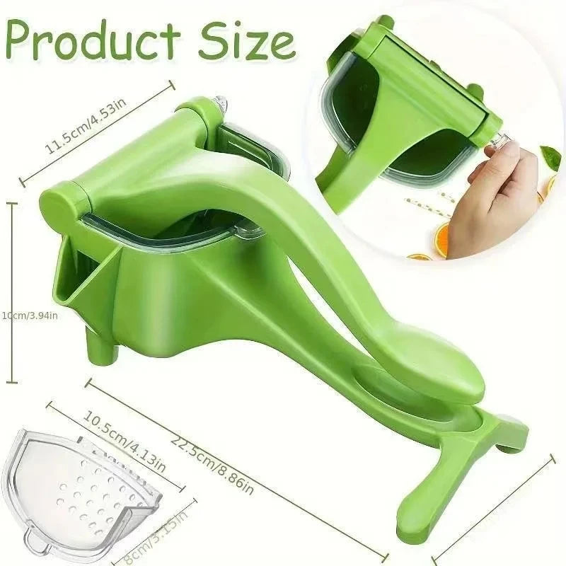Manual Hand Press Citrus Juicer – Lemon & Orange Squeezer