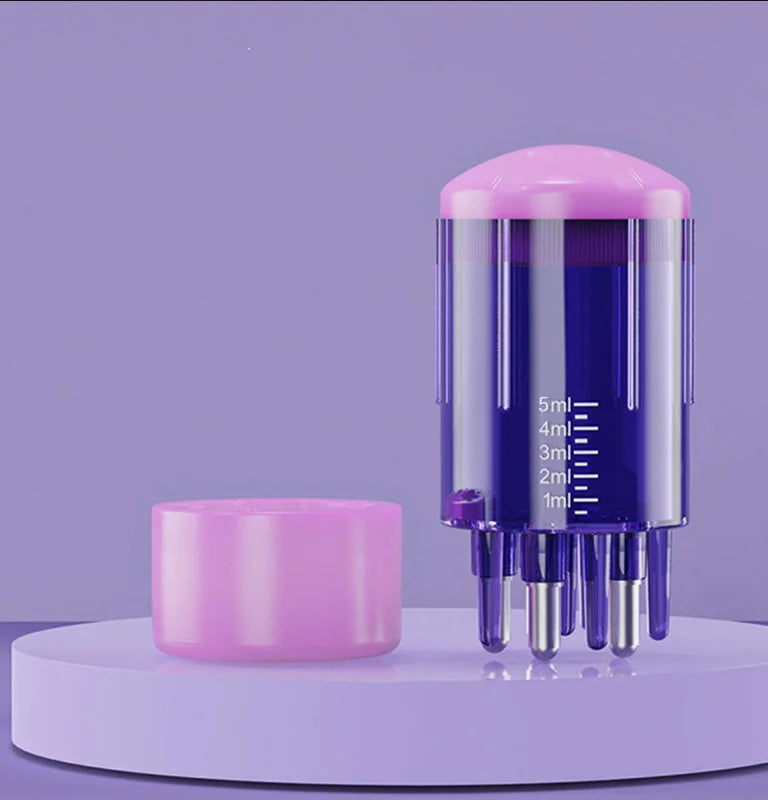 6-Needle Scalp Applicator Comb for Hair Serum & Oil