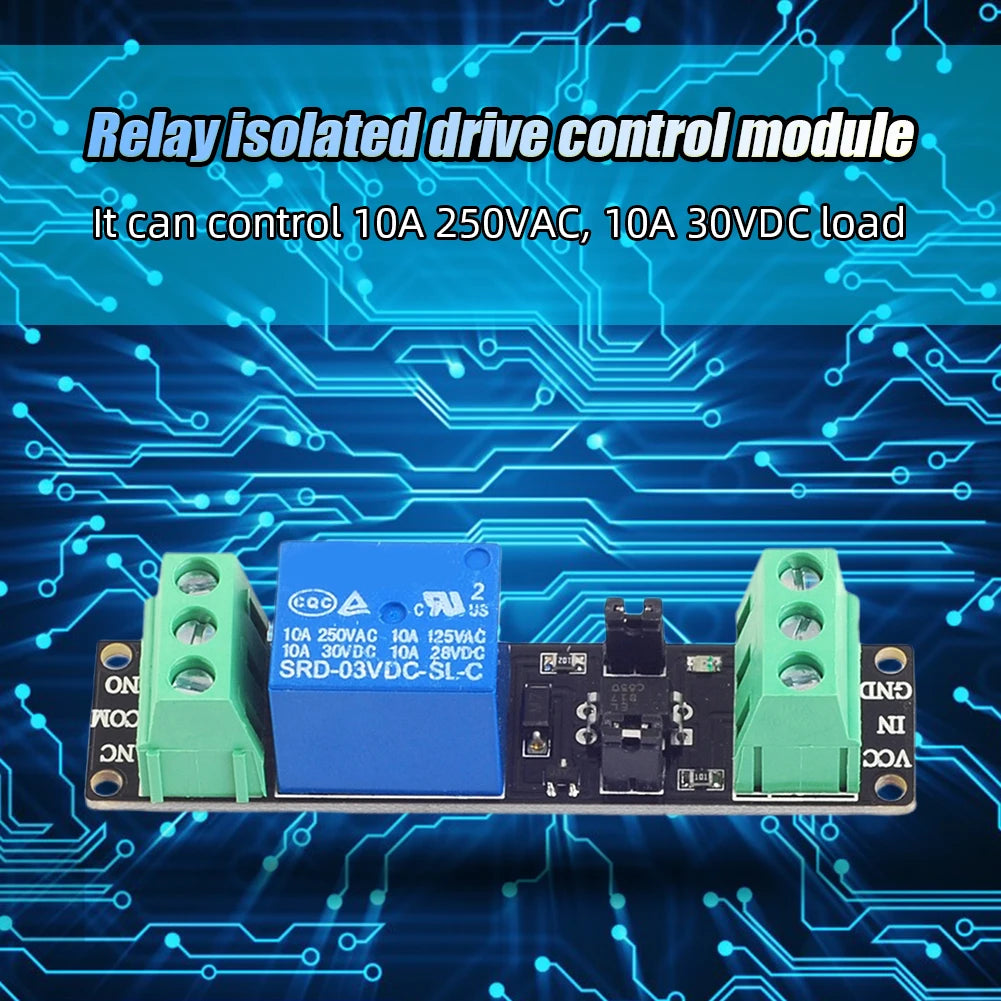 DC 3V/3.3V Optocoupler Relay Module – Isolated Drive Control Board Relay Control Module Oasis Select