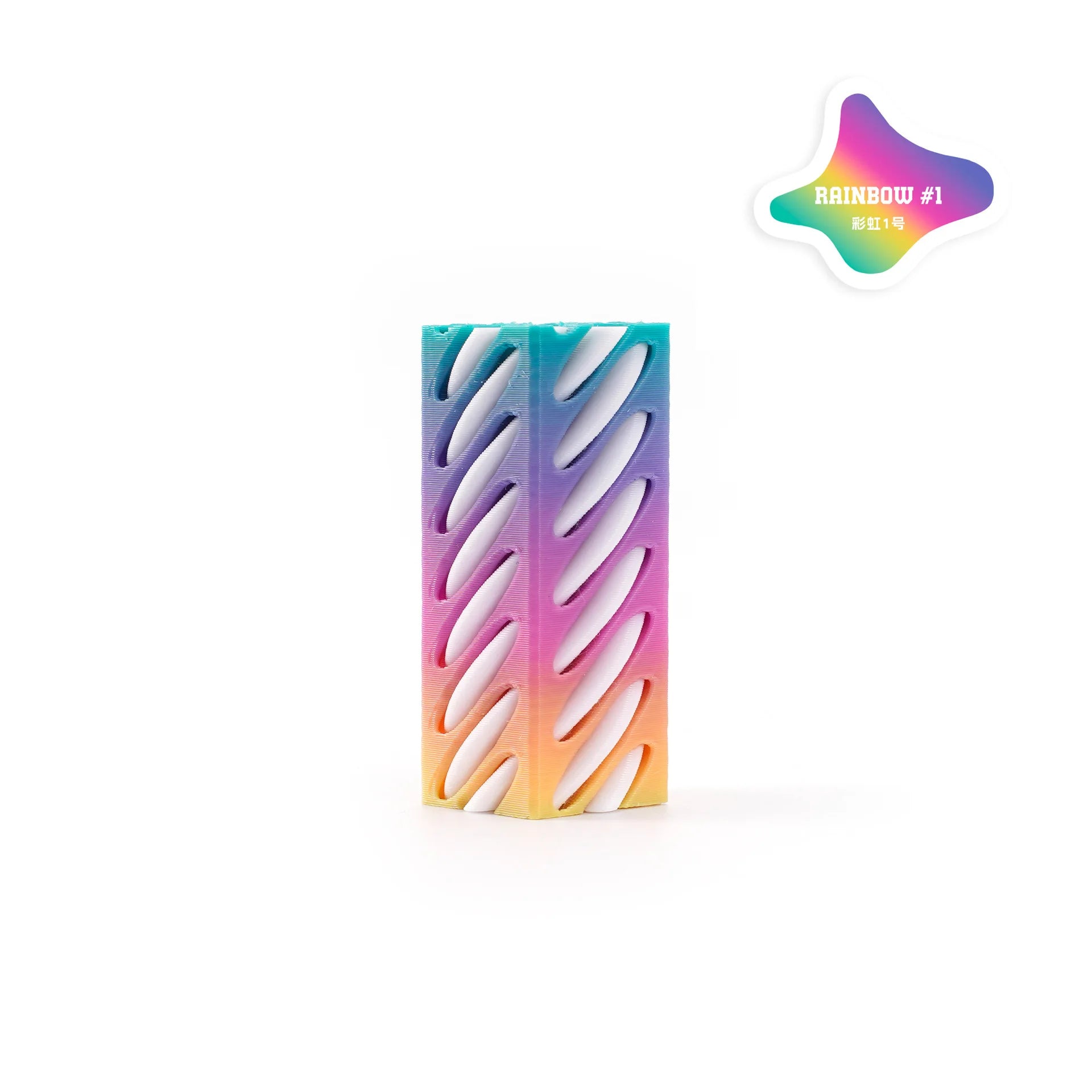 3D Printed Helix Screw Rotating Toys Stress Reducing Tool Pyramid Passthrough Sculpture Spiral Cone Ornaments Home Decoration Oasis Select Style 34