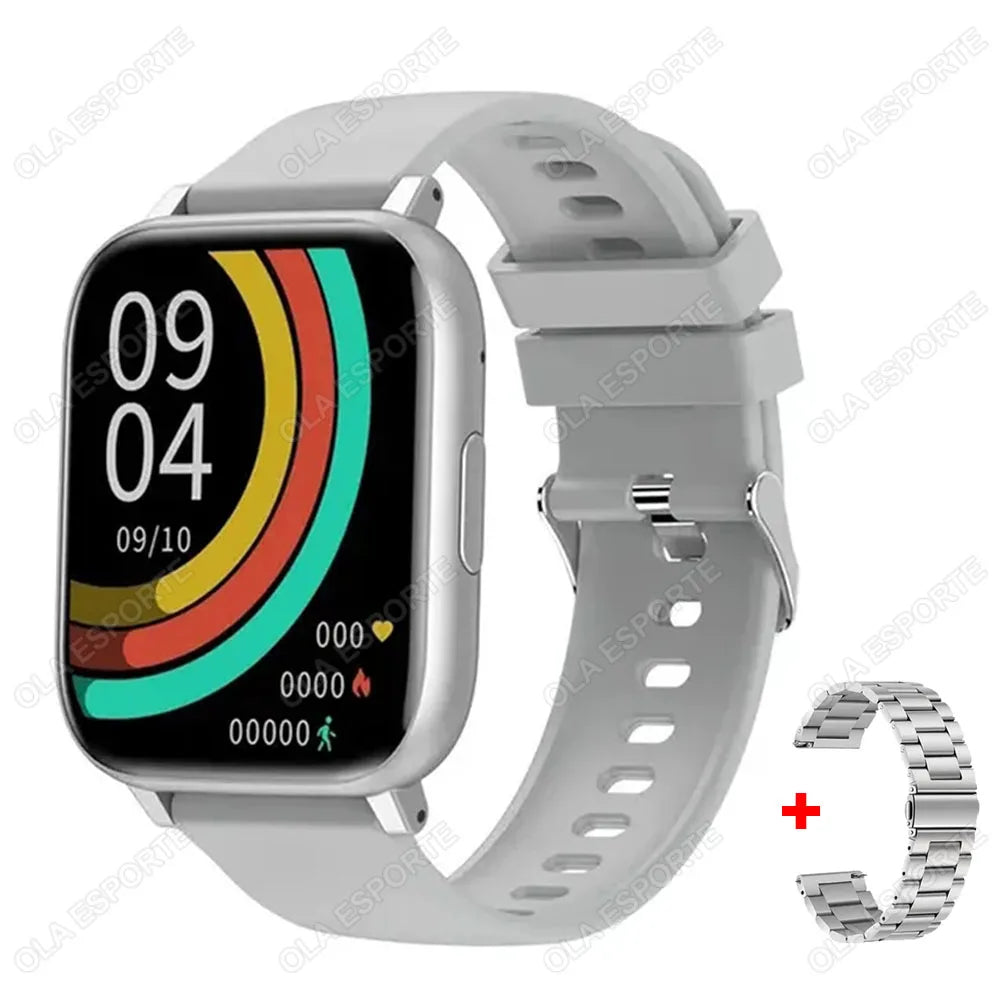 Ola Esporte 2025 Smart Watch – Bluetooth Call & Fitness Tracker