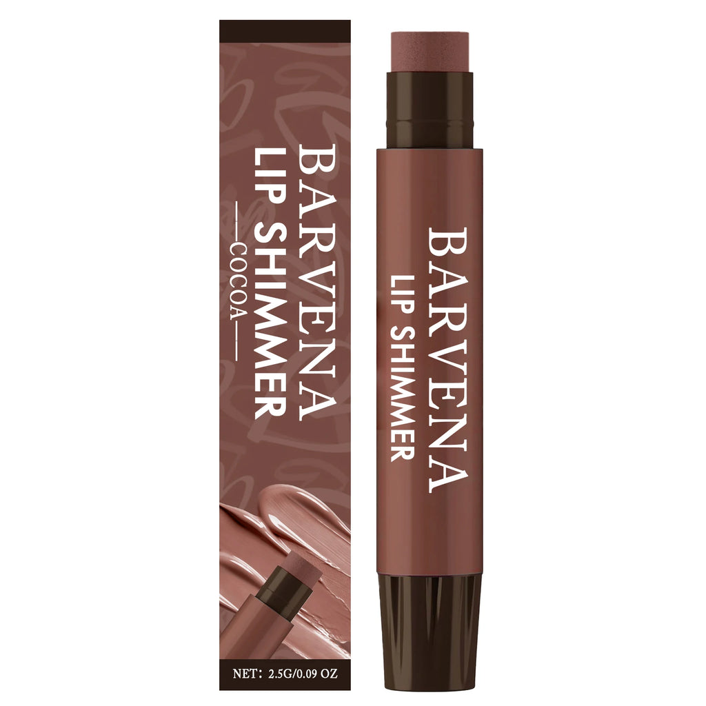 Beauty Lip Shimmer Lasting Shiny Glossy Hydrate Nourish Repair Dry Lips Smooth Soft Plump Lightweight Gentle Moisturize Lip Balm Oasis Select Cocoa