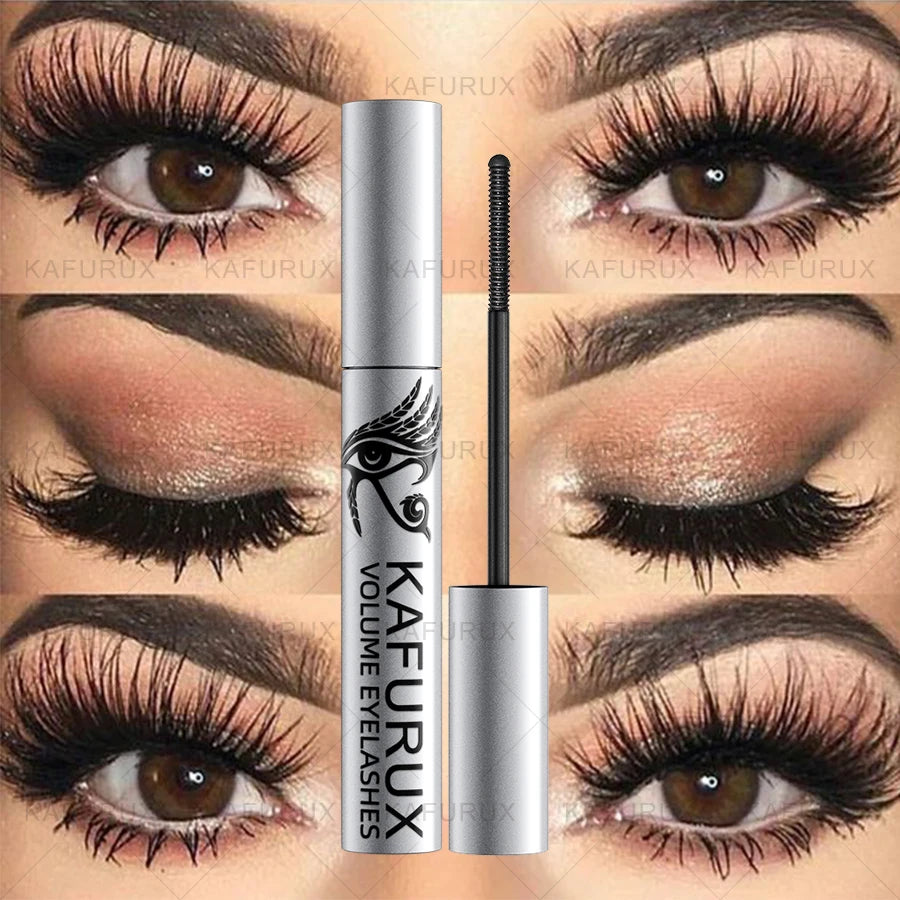 KAFURUX Silk Fiber Mascara – Lengthening, Volumizing & Waterproof