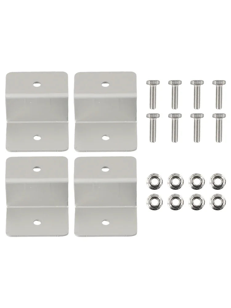 Z Bracket Solar Z Bracket Battery Flat Roof Flat roof Panel Parts Stainless Steel SUS304 Accessorie Aluminum Alloy Oasis Select