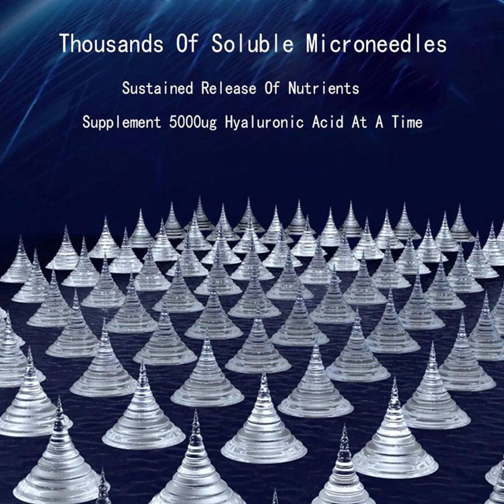 100 Pairs Hyaluronic Acid Microneedle Eye Patches – Firm & Brighten