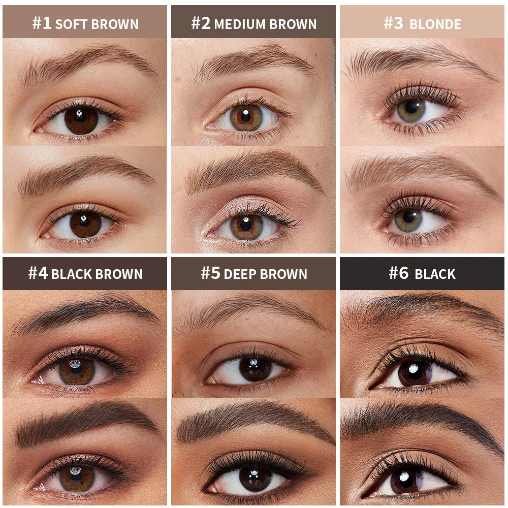 Brow Mousse Super Fluffy High Color Rendering Fill In The Sparse And Vacant Parts of The Eyebrows Smooth Super Fluff Thick Brow Oasis Select