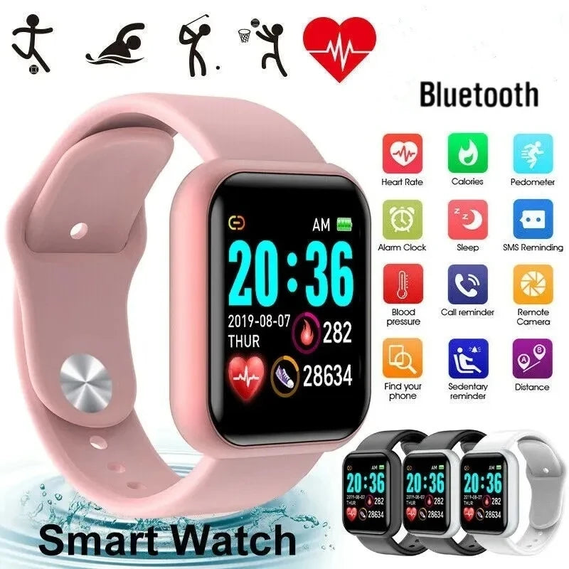 Smart Watch For Women Men Wristwatch Bluetooth Connected Phone Player Music Fitness Sport Bracelet Sleep Monitor Digital Watches Oasis Select