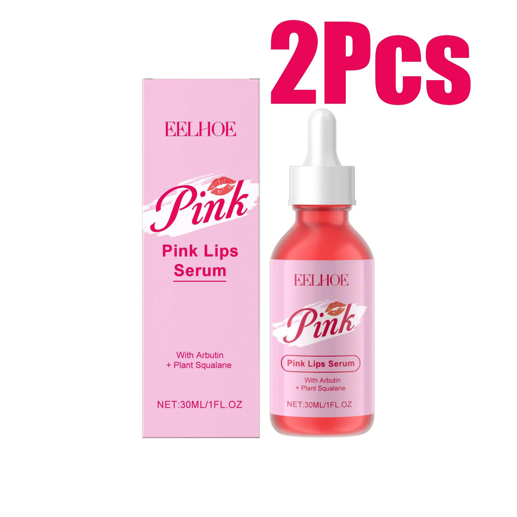 Eelhoe Pink Lip Serum – Plumping, Brightening & Moisturizing Lip Brightening Serum Oasis Select 60ml Boxed