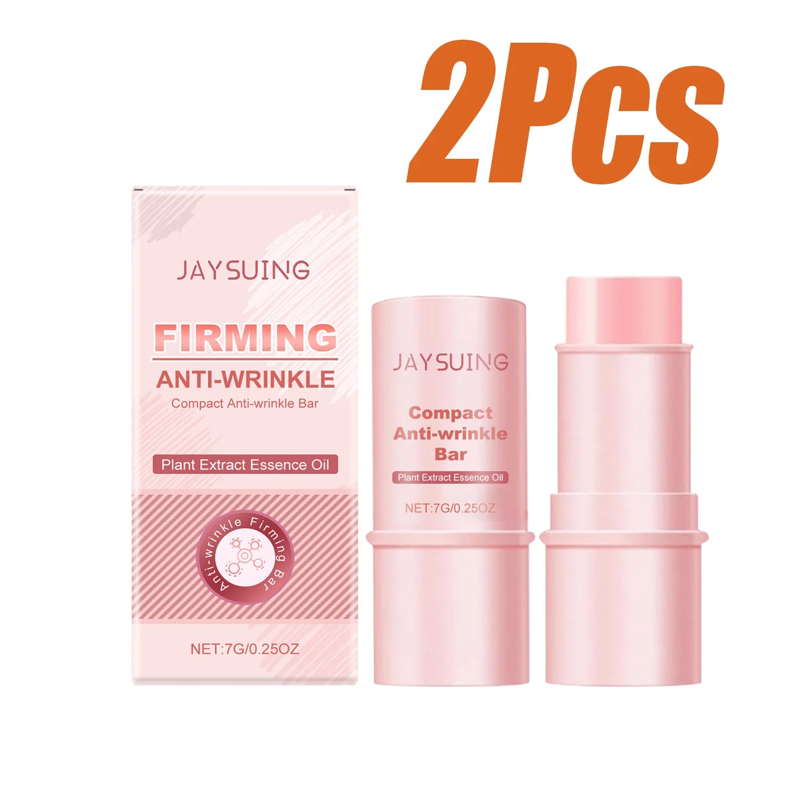 Collagen Firming Bar Anti-Wrinkle Tighten Sagging Skin Hydrating Collagen Moisturizer Face Balm Stick Watery Glow Skin Care Oasis Select 2 x 7g Boxed