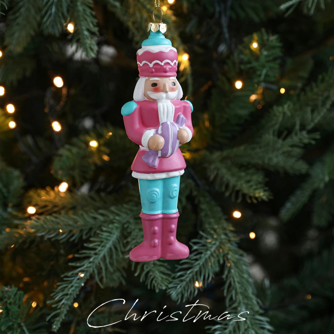 Soldier Nutcracker Christmas Tree Ornament | 15cm Hanging