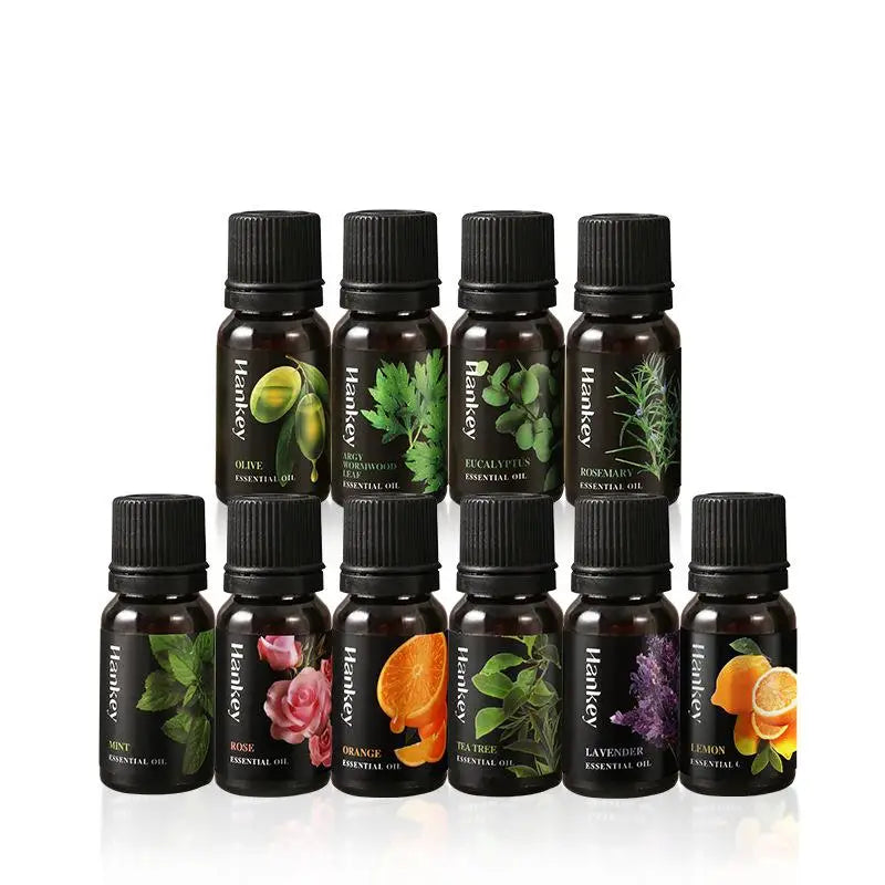 10ML Lavender Rose Lemon Olive Eucalyptus Orange Rosemaxy Wormwood Ginger Green tea Oil Oasis Select