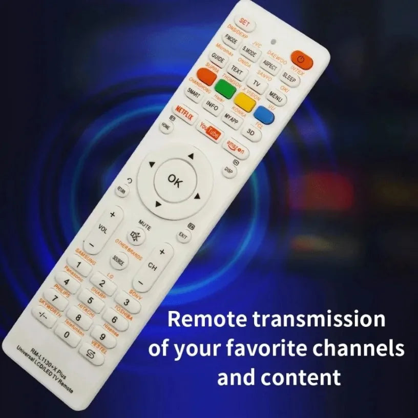 VIKEFON L1130 For All Brand Television TV Universal Replacement Remote Control RM L113 12 RM L1130 8 Smart Home Controle Tv Box Oasis Select