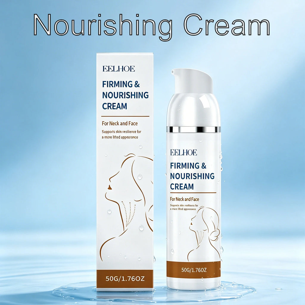 Firming Nourishing Cream Neck Face Lifting Hydrating Fine Lines Brighten Moisturizing Daily Care 50g Tighten Lift Neck Cream Oasis Select
