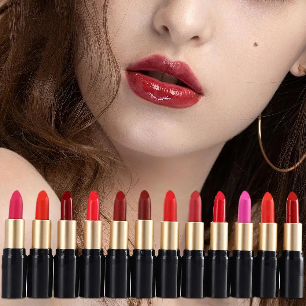 Original Tube Lipstick Smooth Long Lasting Mini Tube Mate Velvet Lipstick Moisturizer Gloss Waterproof Lip Lipstick Cosmetic Oasis Select