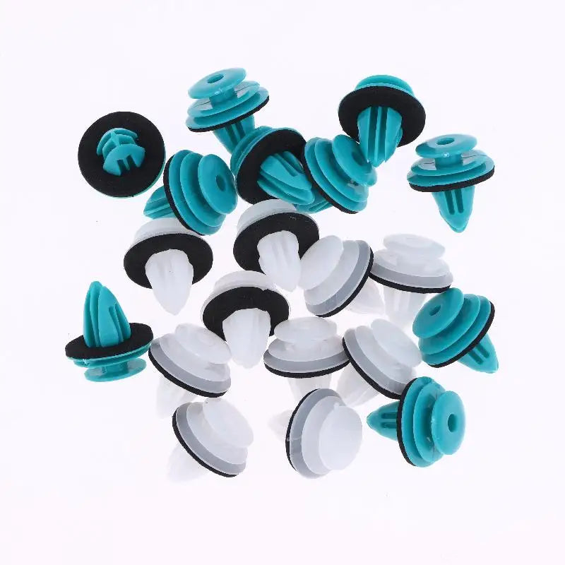 High Quality Green Nylon Auto Fastening Clips, 20/30/50Pcs Pack for Bumper Door Buckle, Best Car Interior Accessories Oasis Select