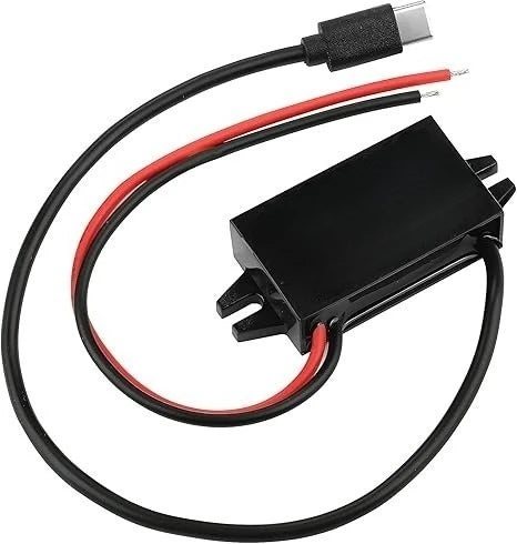 Waterproof 12V/24V To 5V 3A 15W Converter DC To DC Step Down Module Power Adapter Buck Voltage Transformer (Dual USB Connectors) Oasis Select Type-C 12V 24V 5V 3A