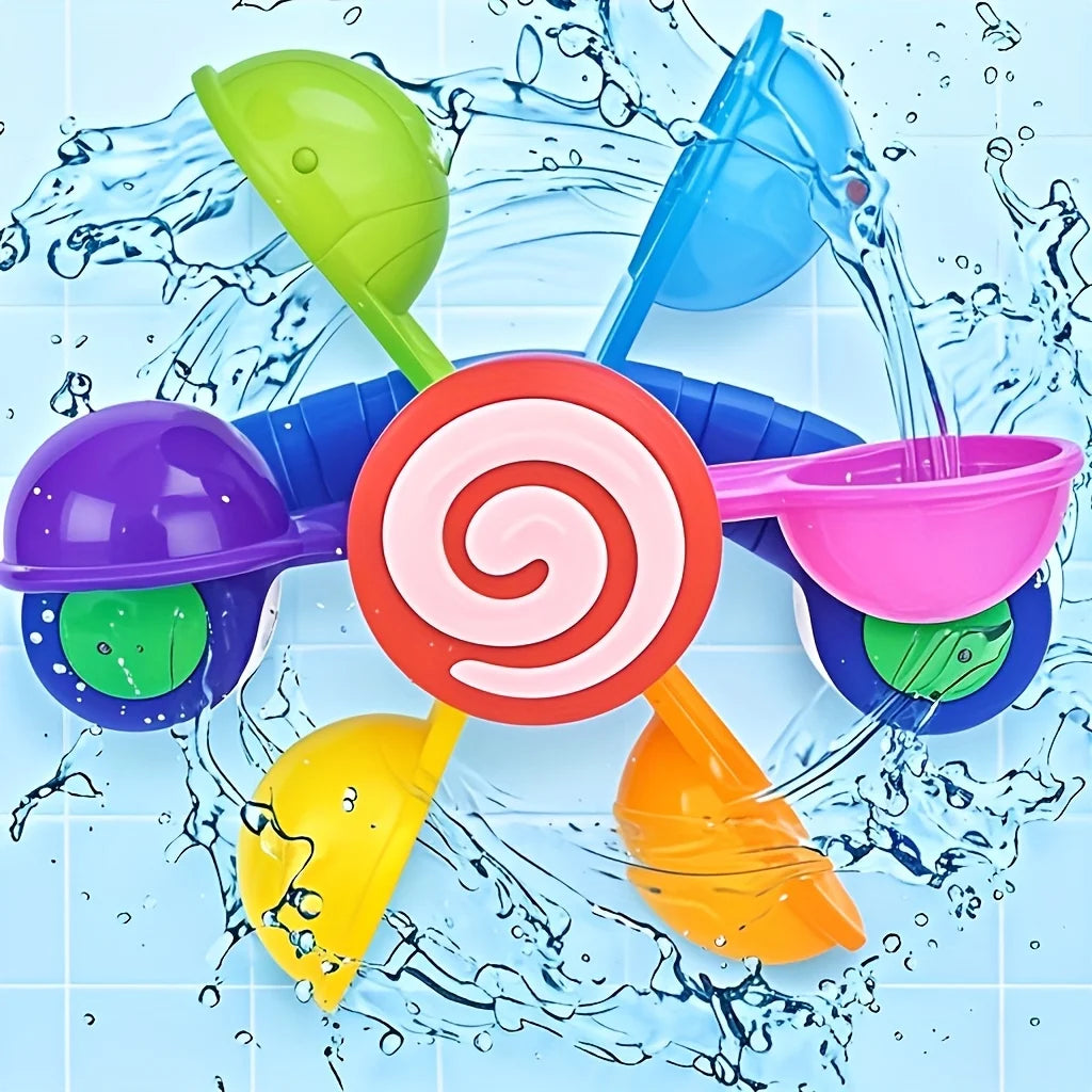 1pc Spinning Bath Toy Windmill, Fun Bathtime Sensory Play for Baby Boys & Girls, Ideal Birthday Christmas Gift,Baby Bath Toy Oasis Select