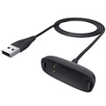 Fitbit Inspire 2 & ACE 3 Charger Cable Charging Dock Cradle Smartwatch Charger Oasis Select black