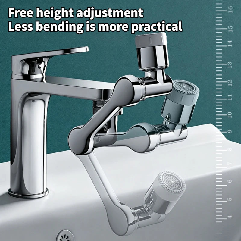 Swivel Robotic Arm Faucet Aerator Extender – Kitchen & Bathroom Faucet Aerator Extender Oasis Select