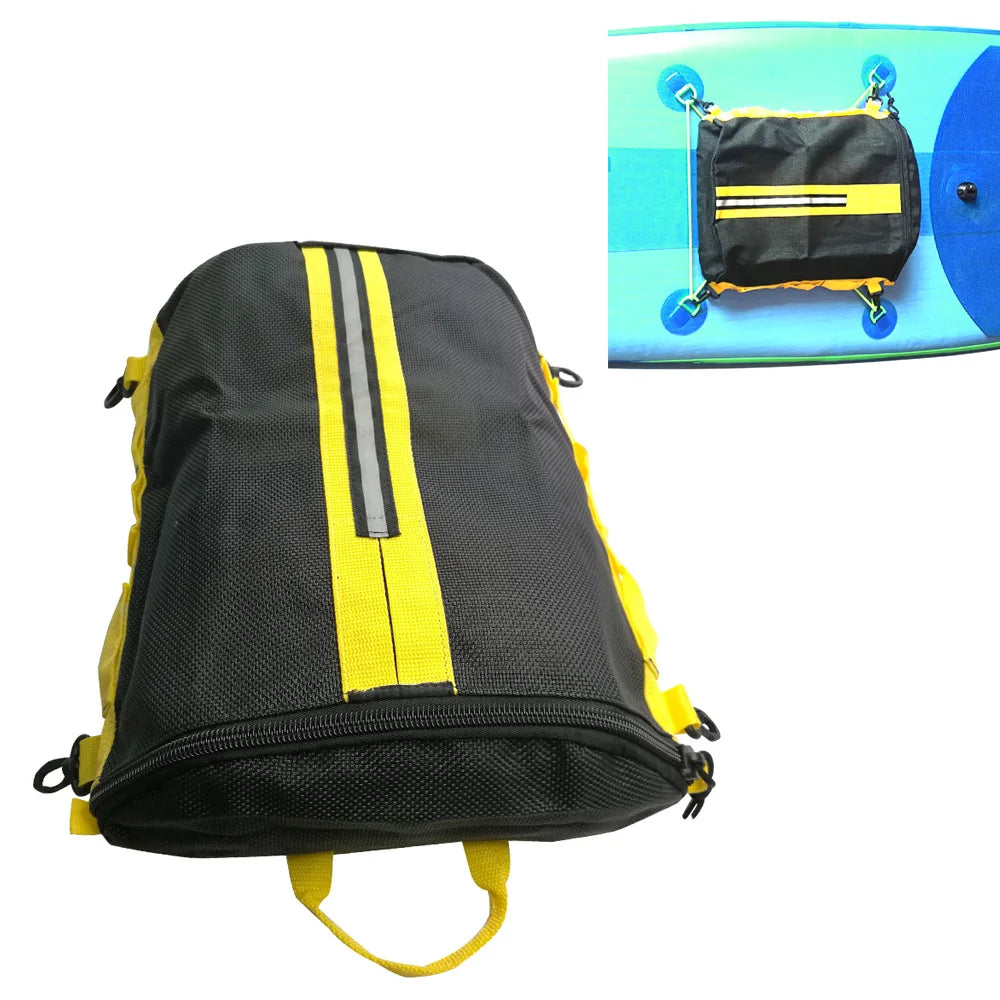 Kayak SUP Paddleboard Mesh Deck Bag For Boat Canoe Rafting Stand Up Paddle Board Deck Pocket Storage Bag Oasis Select